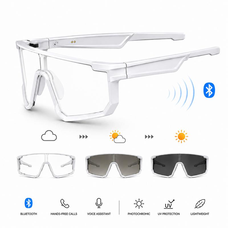 AI Translation Glasses — Open-Ear Audio & Photochromic Lenses
