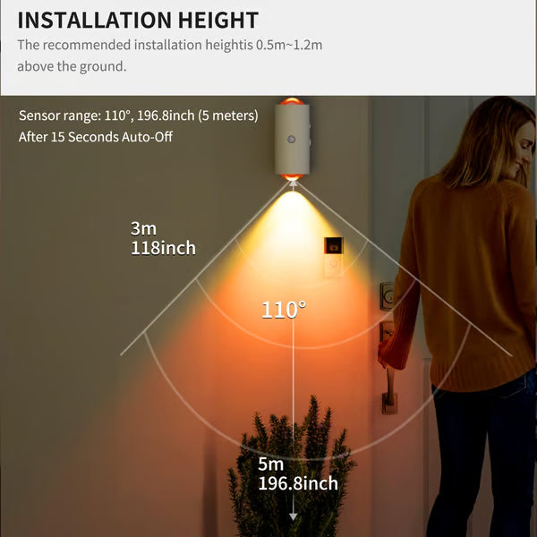Motion Sensor Smart Light – Hands-Free Lighting, Custom Ambiance