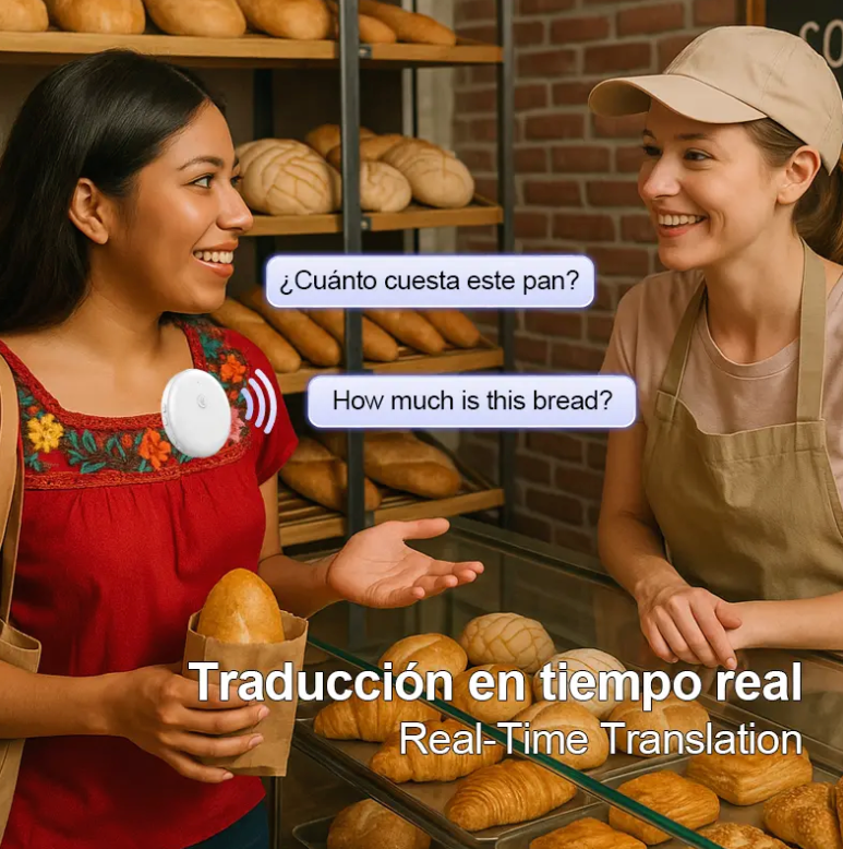 Supports 165 Languages Spanish & English Practice Companion