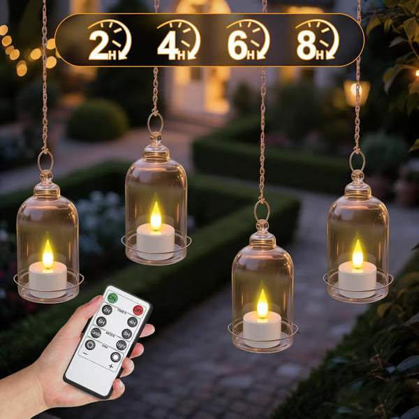 🎅Christmas Sale🎅Flameless Candles, 12pcs USB Rechargeable Tea Lights Candles for Christmas Decor with Remote Control